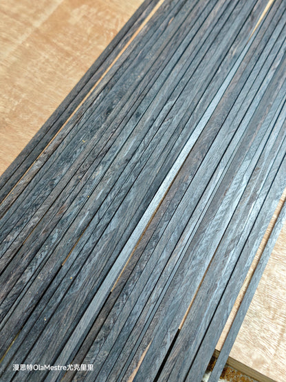 African Blackwood guitar binding