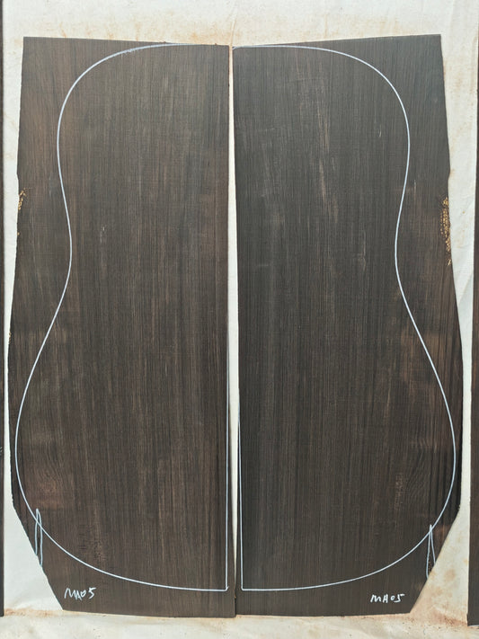MA05 Quartersawn african blackwood back&sides guitar set