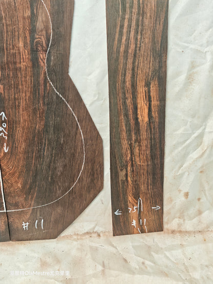 #11 Brazilian Rosewood Ukulele set  with CITES-Certified