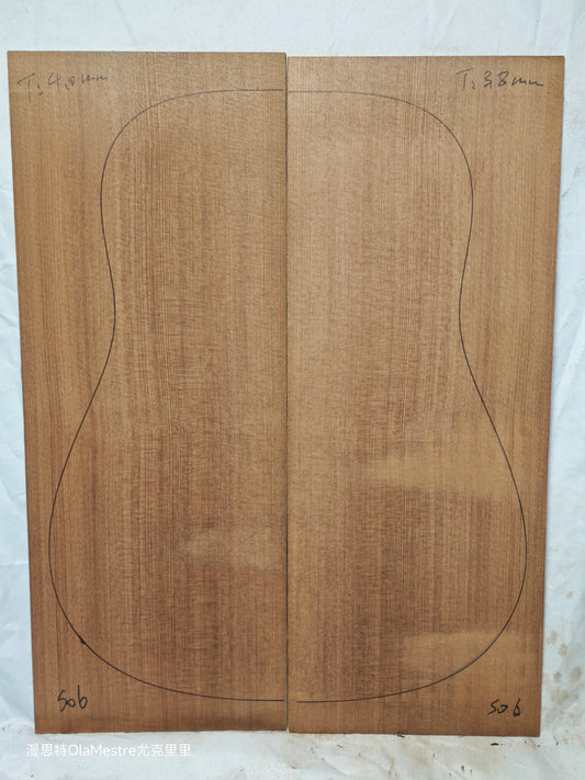 S06 sinker redwood guitar top set