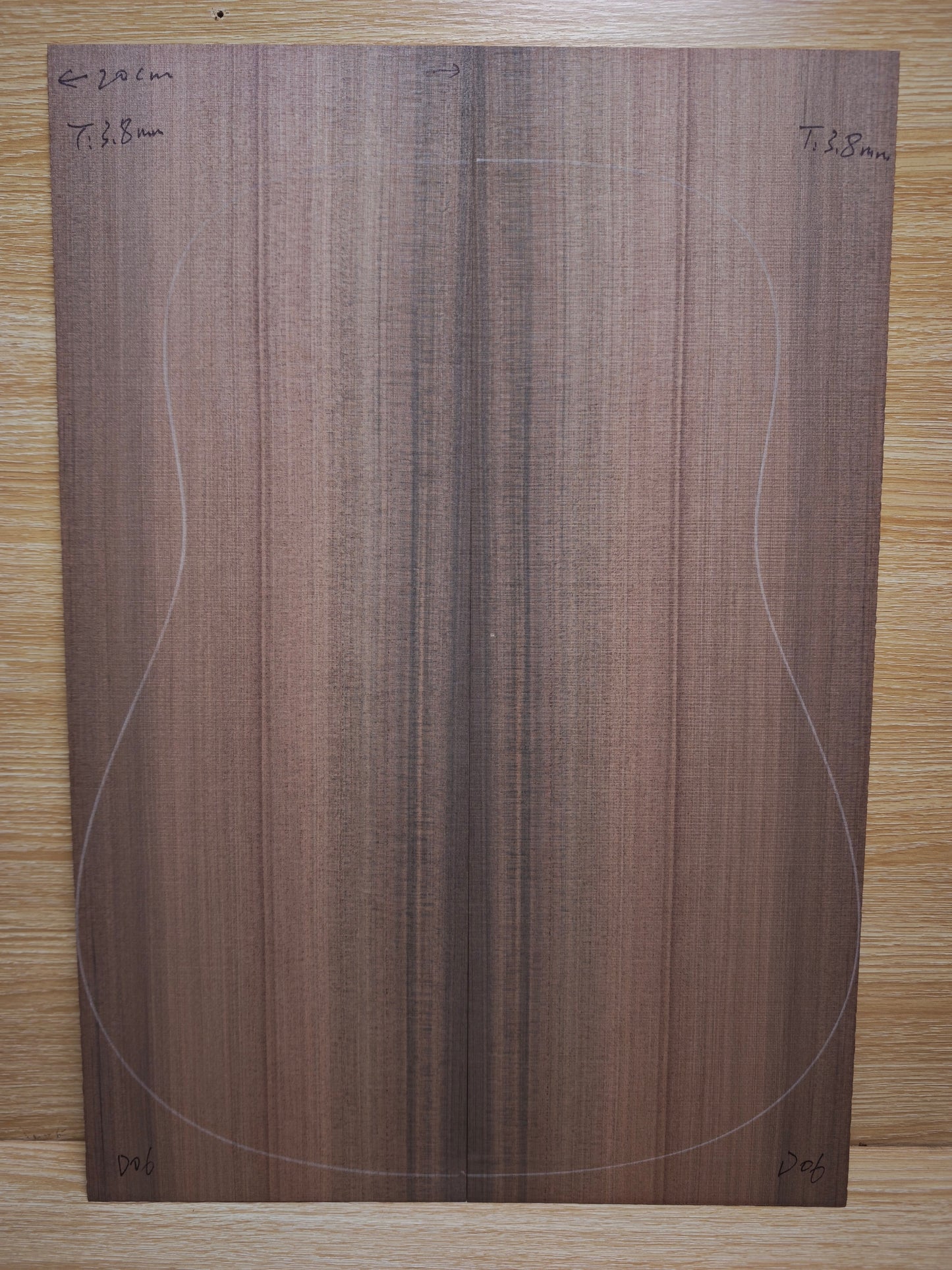 MA sinker redwood guitar top set #D06