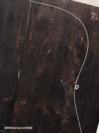 #04 african blackwood back&sides guitar set