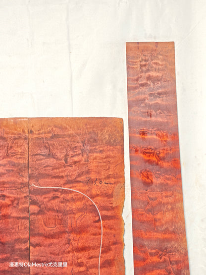 THE TREE honduran mahogany guitar backs&sides set