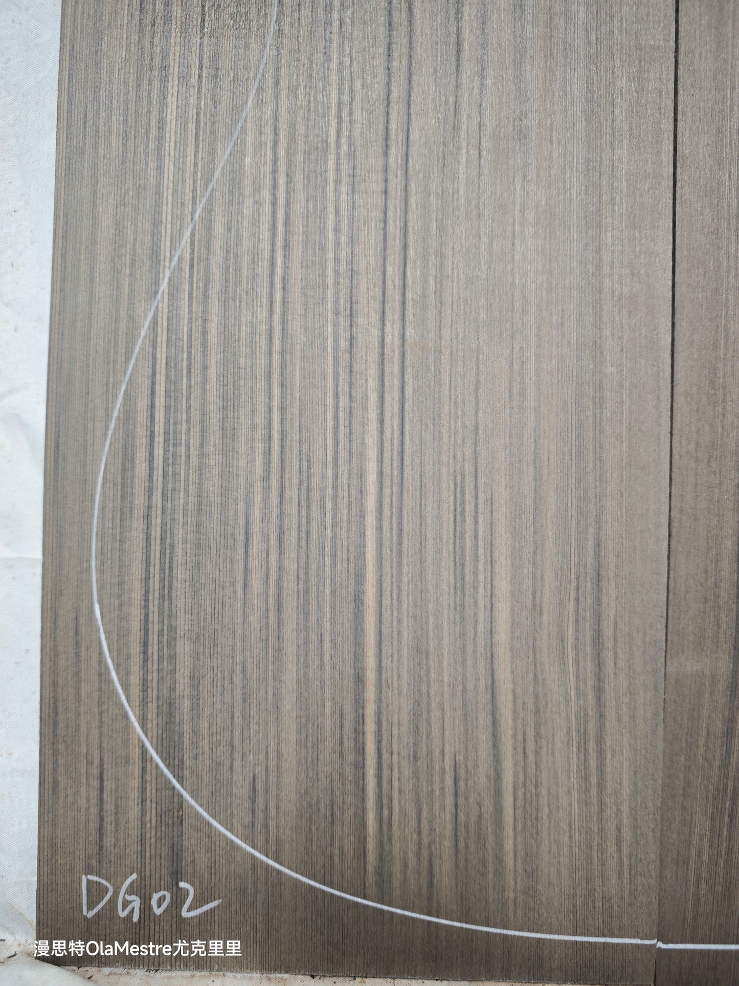 #DG02 Black 'Dragon Spruce' Ancient Sinker Chinese Spruce guitar top