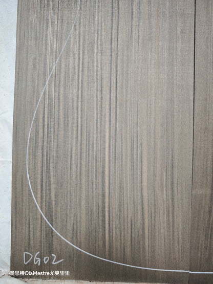 #DG02 Black 'Dragon Spruce' Ancient Sinker Chinese Spruce guitar top