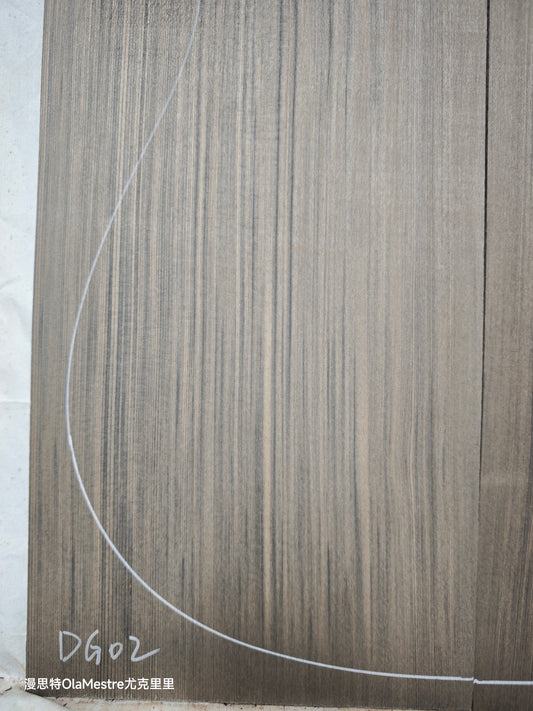 #DG02 Black 'Dragon Spruce' Ancient Sinker Chinese Spruce guitar top