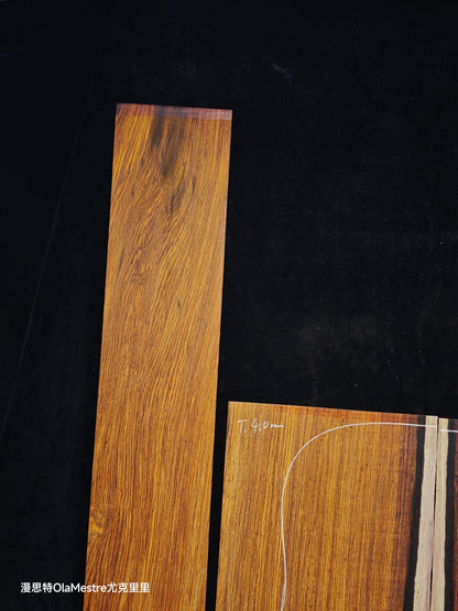 C4 cocobolo back&sides guitar set