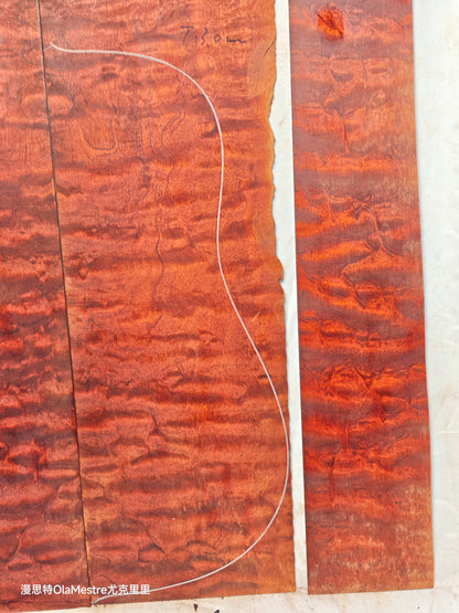 THE TREE honduran mahogany guitar backs&sides set