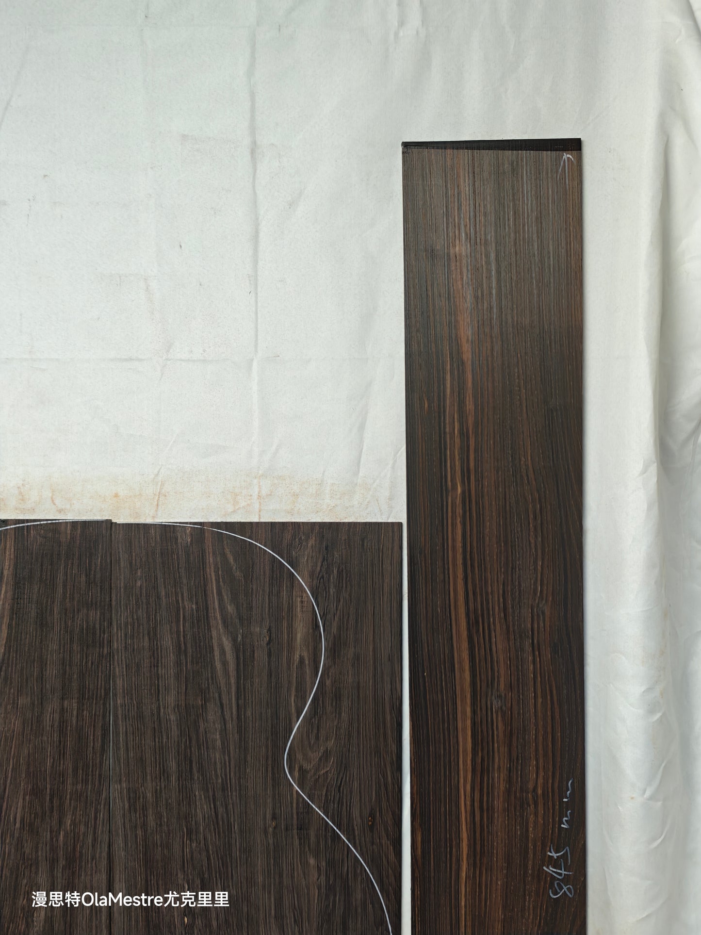 #14 african blackwood back&sides guitar set