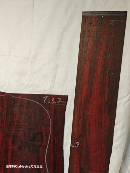 Bois de Rose madagascar rosewood back&sides guitar set