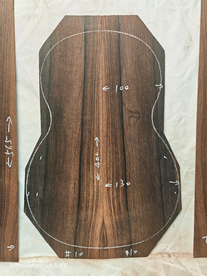 #10 Brazilian Rosewood Ukulele set with CITES-Certified