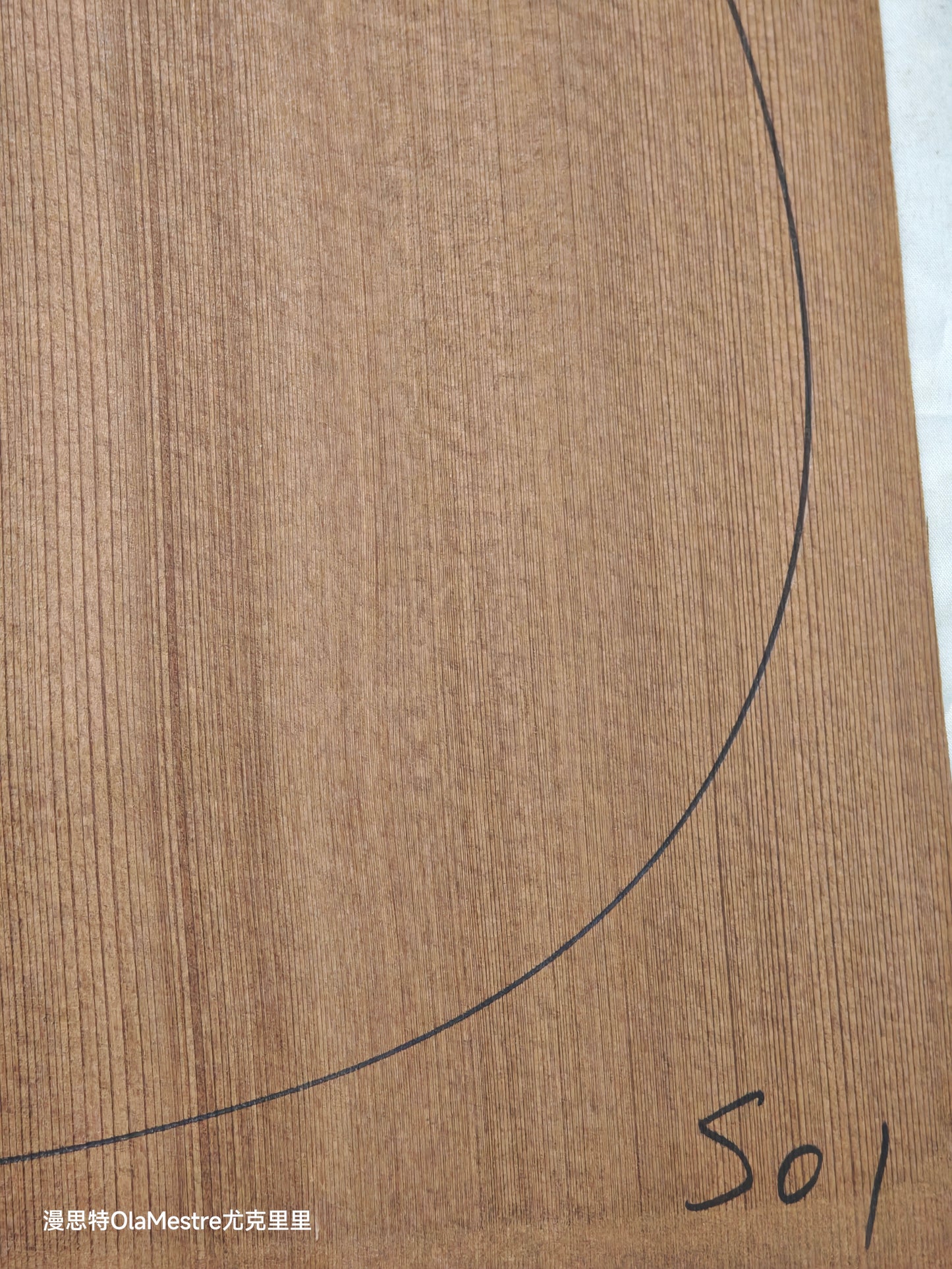 S01 sinker redwood guitar top set