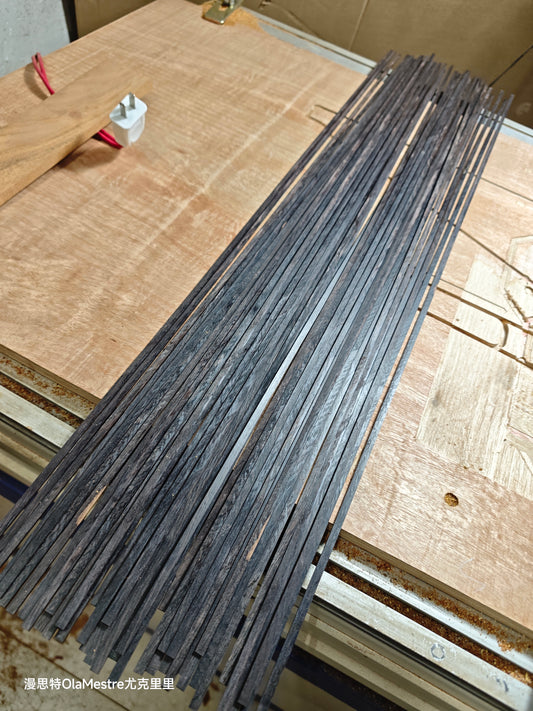 African Blackwood guitar binding