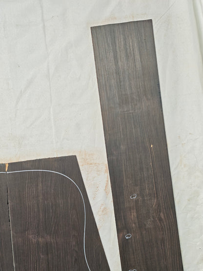 #22 african blackwood back&sides guitar set