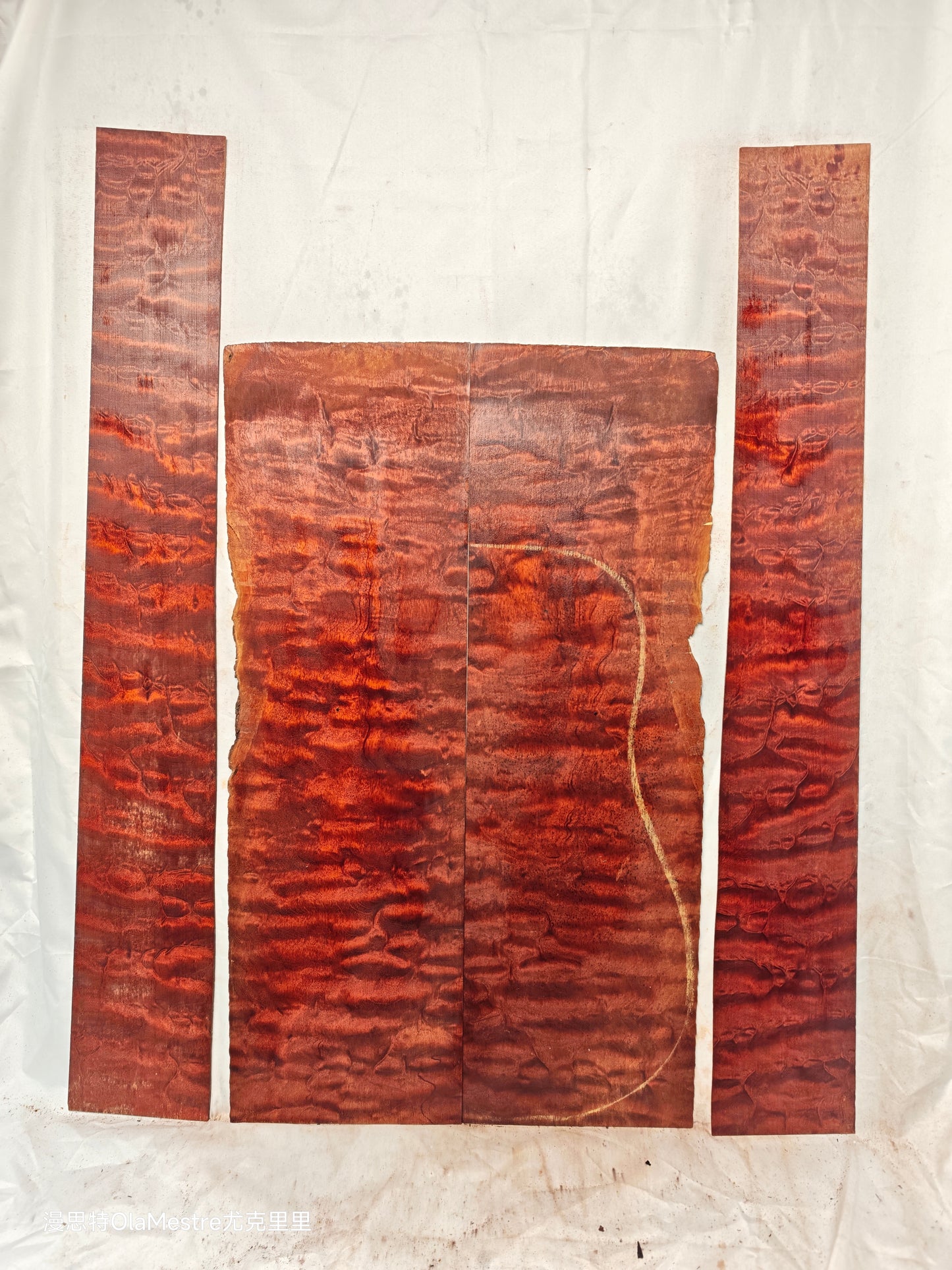 THE TREE honduran mahogany guitar backs&sides set