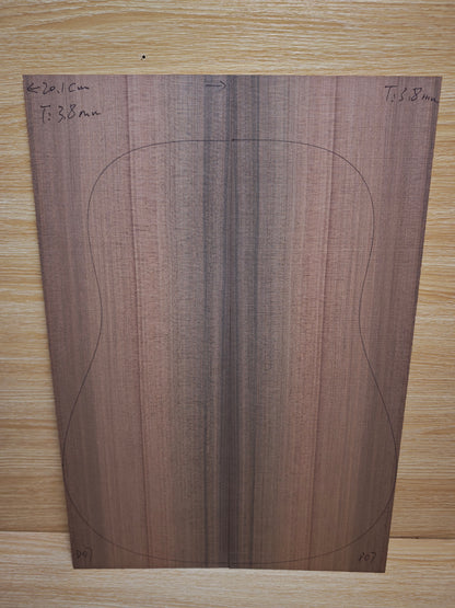 MA sinker redwood guitar top set #D07