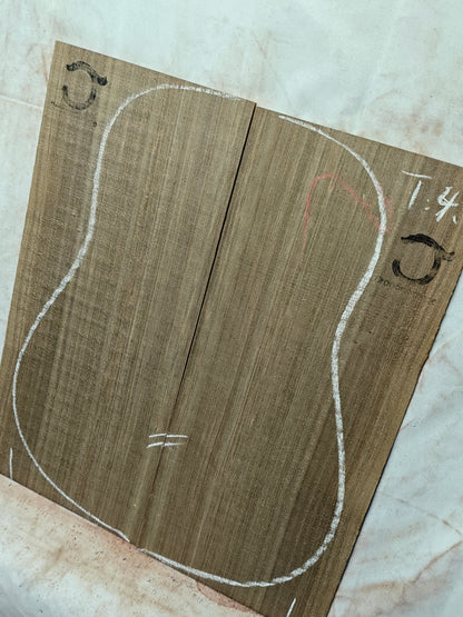 'Dragon Spruce' Ancient Sinker Chinese Spruce guitar top 5250 Years old