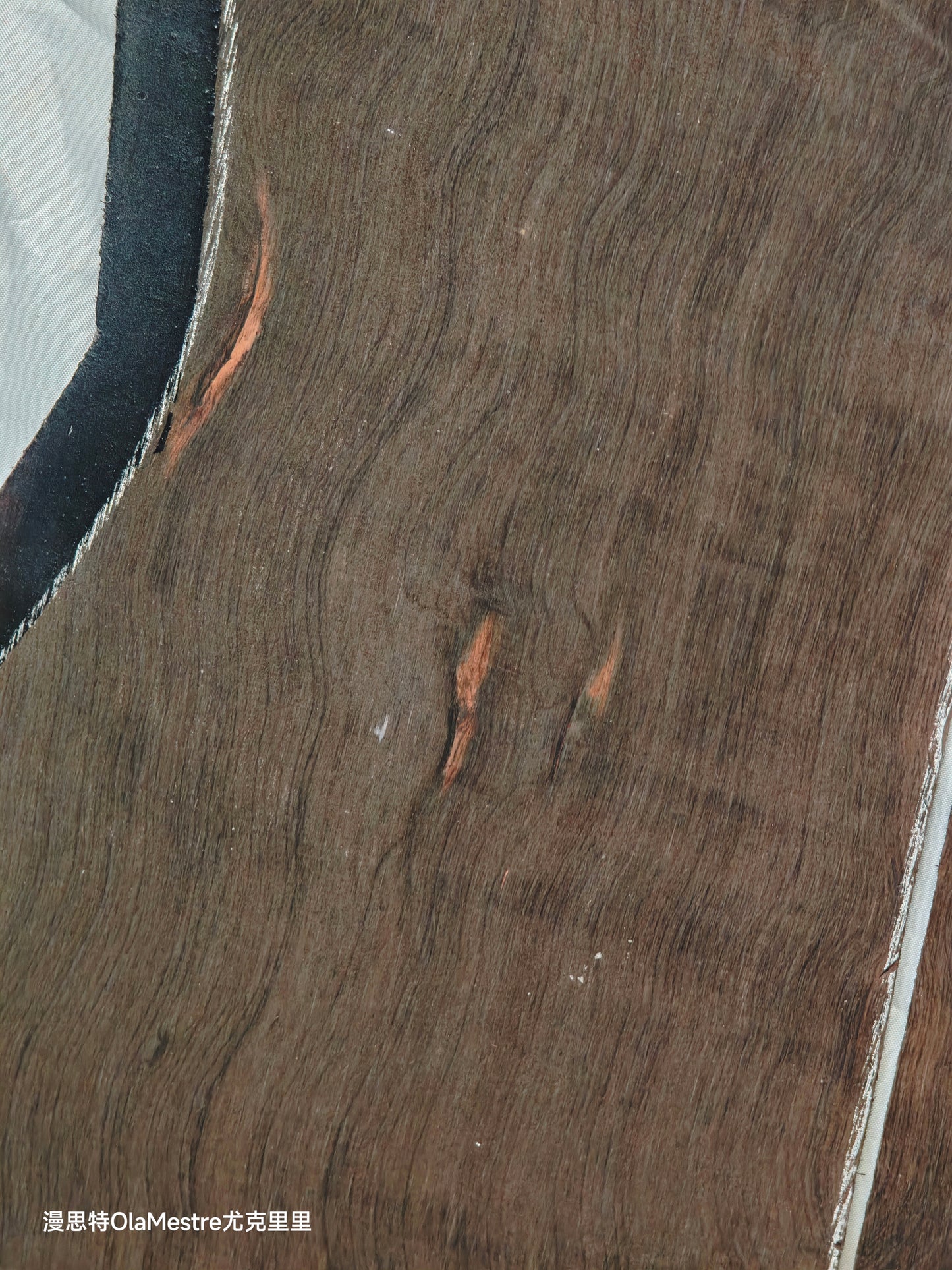 #03 Quartersawn Curly Brazilian rosewood acoustic guitar backs&sides set with CITES