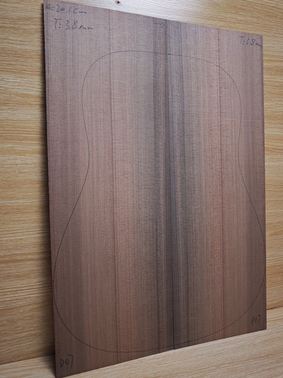 MA sinker redwood guitar top set #D07
