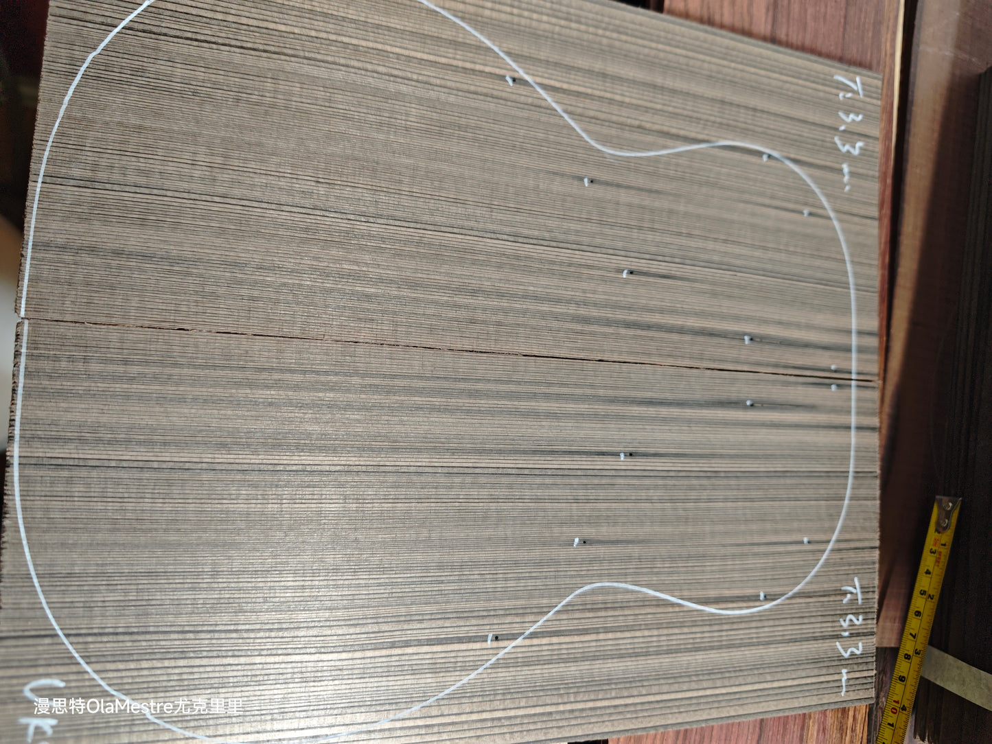 Ancient Dragon Spruce tenor ukulele top sets