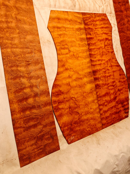 THE TREE honduran mahogany guitar backs&sides set