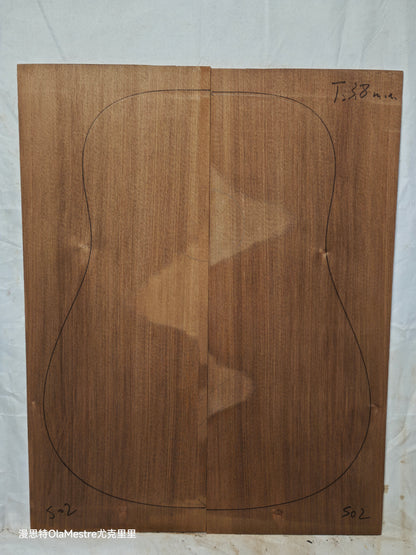 S02 sinker redwood guitar top set