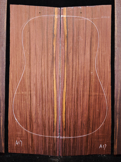 A17 Guatemalan Rosewood back&sides guitar set