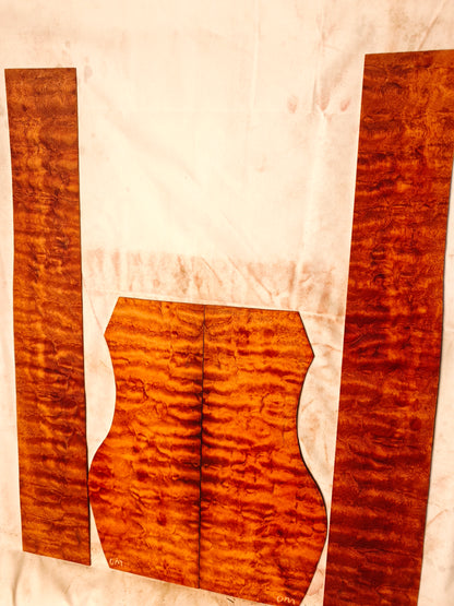 THE TREE honduran mahogany guitar backs&sides set