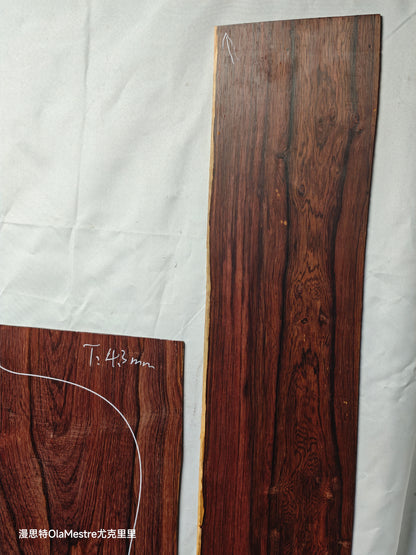 #01 Honduran rosewood guitar backs&sides set