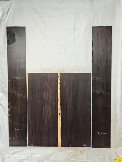 #07 african blackwood back&sides guitar set